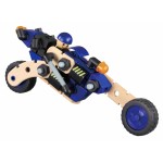 Kit asamblare Motocicleta din lemn MAXIM  -Set 65 piese Build and Play